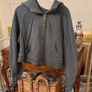 Lululemon Green Half-Zip Hoodie